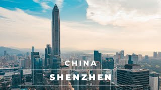 Shenzhen China City of the future in 4k  Aerial views of Shenzhen skyline daynight – Travel China [upl. by Persons]