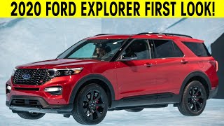 2020 Ford Explorer  FIRST LOOK  Exterior amp Interior Video amp Information [upl. by Waers]