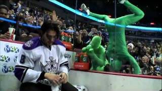 Doughty hangs with Green Men in penalty box 33111 [upl. by Schaefer]