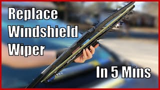 Windshield Wiper Blades Replacement in 5 Mins J Hook [upl. by Dryfoos]