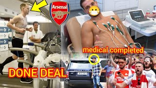 medical Confirmed🔥 arsenal complete 2nd signing🤝 sky sports transfer news today arsenal done Deal [upl. by Harday]