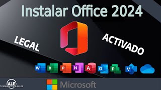 Como Instalar Microsoft Office 2024  Legal y Activado [upl. by Suiddaht]