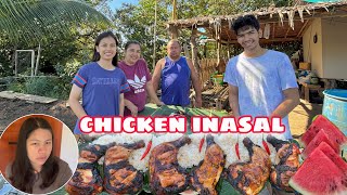 CHICKEN INASAL PARA SA ALMUSAL  MASARAP ANG KAINAN SA PALAISDAAN KASAMA ANG PAMILYA [upl. by Yotal928]