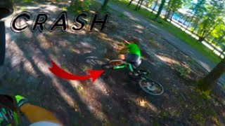 VTT DH URBAIN amp RENCONTRE AVEC 3 ABONNÉ  CRASH FAIL  URBAN DH [upl. by Barina]