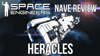 Space Engineers en Español  Nave Review  Heracles [upl. by Federica]