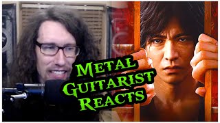 Pro Metal Guitarist REACTS Lost Judgment OST quotUnwavering Beliefquot [upl. by Nylsej]