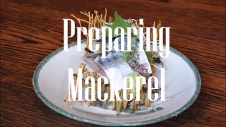 How to prepare mackerel for sashimi and sushi [upl. by Caylor]