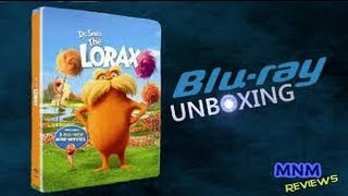 The Lorax  Future Shop Exclusive Steelbook  BluRay Unboxing [upl. by Thorr910]