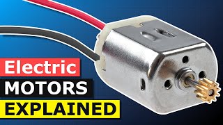 How does an Electric Motor work DC Motor explained [upl. by Che157]