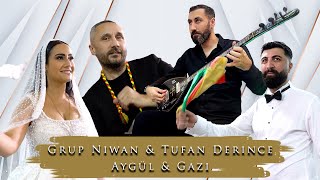 Aygül amp Gazi  Grup NIWAN Ilhan İÇLEK feat Tufan DERINCE  Elbistan Dügünü  cemvebiz production® [upl. by Neibaf]