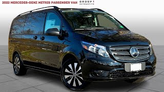 2022 MercedesBenz Metris Passenger Van  Video Tour with Roger [upl. by Nnayllas]