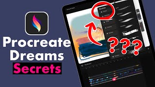 7 LIFECHANGING Hidden Features in Procreate Dreams [upl. by Kubiak285]