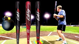 Hitting with the MARUCCI CAT9 amp CAT9 CONNECT  BBCOR Baseball Bat Reviews [upl. by Massab]