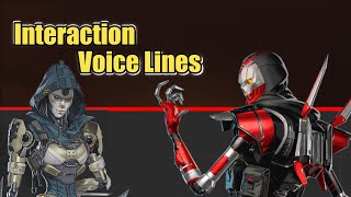 All Ash  Revenant Interaction Voice Lines  S18 Apex Legends [upl. by Sel]