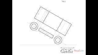 Engineering Drawing TutorialsOrthographic sectional views with front and side view T 6 2 [upl. by Dorej218]