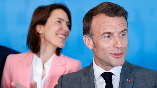 Européennes  Comment Emmanuel Macron cherche à relancer Valérie Hayer [upl. by Yecnuahc]