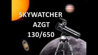 SKYWATCHER 130650 BKP13065AZGT SUN SUN SPOTS MOON JUPITER AND SATURN REFLECTOR TELESCOPE [upl. by Niamrahc]