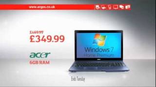 Argos  Aliens Laptop Advert 20 Sec [upl. by Darach]