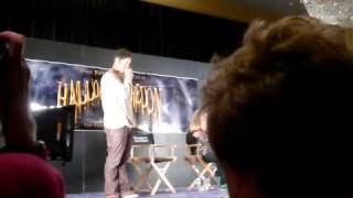 Nicholas Brendon Xander Harris from Buffy doing the Snoopy Dance  Hallowhedon [upl. by Letnuahs333]