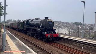 The finale of The Royal Duchy through Plymouth  Dockyard Station  010924 [upl. by Nadabus470]