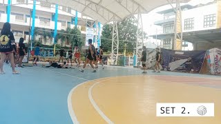 Tunasan National High School MVT 🆚 Team Good Vibes Set 2 [upl. by Etnod]