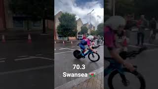 Check out my latest race day video from Ironman 703 Swansea ironman triathlon [upl. by Gabrila]