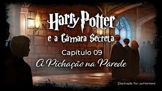 Harry Potter e a Câmara Secreta  Capítulo 09  A Pichação na Parede [upl. by Harp704]