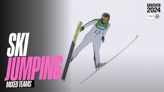 RELIVE  Ski Jumping Mixed Teams  Gangwon2024 [upl. by Yram748]