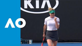 Viktorija Golubic v Elina Svitolina match highlights 1R  Australian Open 2019 [upl. by Hoo]