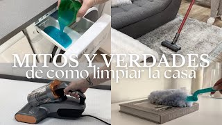 20 MITOS Y VERDADES DE COMO LIMPIAR LA CASA [upl. by Aciretehs]