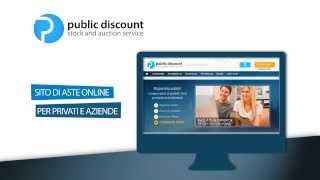 Public discount Aste online per stock di prodotti finiti da fallimento [upl. by Haya]