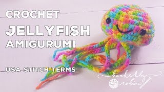 Crochet Amigurumi Jellyfish Quick amp Easy Ideal for Beginners [upl. by Nama]