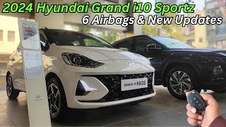 New Hyundai Grand i10 Nios Sportz Full Review ♥️ New Updates amp Features Hyundai I10 Sportz [upl. by Iturhs]