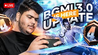 FINALLY BGMI 30 UPDATE IS HERE😱  LETS EXPLORE  BGMI LIVE  ROAD TO 200K  HYDRA MASTIZONE [upl. by Koralie]