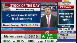 Expert analysis on Menon Bearing Share Bazaar [upl. by Duffy]