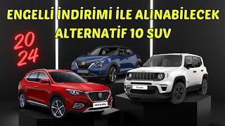 Engelli İndirimi Ötv Muafiyeti ile Alınabilecek 10 Suv [upl. by Roby]