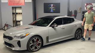 2018 KIA Stinger GT1  Going to start Time Trials soon [upl. by Llenra]