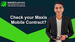 maxis onehub business login check mobile number balance of contract [upl. by Nowad]