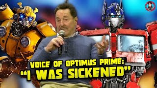 Peter Cullen Explains Why He Was quotSickenedquot While Recording For The Bumblebee Movie [upl. by Oralie]