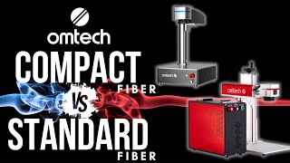 OMTECH 60w Compact MOPA Fiber Laser vs OMTECH 60w Standard MOPA  Pro’s amp Con’s [upl. by Eemaj]