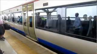 High speed Bombardier train in Johannesburg South Africa  Gautrain [upl. by Layod]