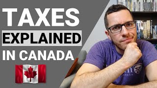 HOW TAXES WORK IN CANADA  REDUCE YOUR TAX BILL  Canadian Tax Guide Chapter 1 [upl. by Aurore370]