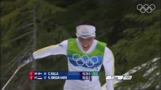 Charlotte Kalla SWE Wins CrossCountry Skiing 10km Gold  Vancouver 2010 Olympics [upl. by Somar681]