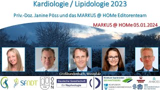 Kardiologie  Lipidologie 2023  PrivDoz Dr Janine Pöss und das MARKUS  HOMe Editorenteam [upl. by Ahseinek410]