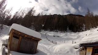 Skitour Göge Alm  Weißenbach im Ahrntal [upl. by Salaidh]