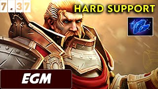 EGM Omniknight Hard Support  Dota 2 Patch 737 Pro Pub Gameplay [upl. by Narcissus]