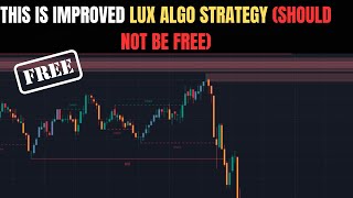 New Lux algo strategy is Improved on SMart Money Concepts Indicator [upl. by Ritter477]