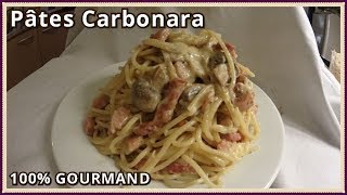 Recette des pâtes carbonara version française [upl. by Llamaj]