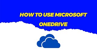 How to use Microsoft OneDrive SOLVED [upl. by Etiuqal]