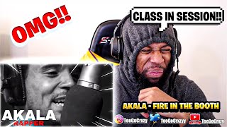 UK WHAT UP🇬🇧 FIRST TIME LISTENING TO Akala  Fire In The Booth part 1 REACTION [upl. by Ariait]